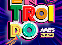 Cartaz da programación “Entroido Ames 2023”
