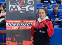 Éxito dos deportistas amesáns Paula e Manuel Blanco no III Open de Laredo de kickboxing