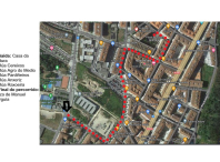 Ruta do desfile de Entroido
