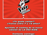 Cartaz de "La Voz Kids"