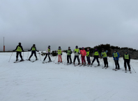 40 mozos e mozas amesáns participaron na actividade “Finde na neve” que tivo lugar na estación de esquí de Leitariegos