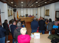 Imaxe da visita do alumnado do CEIP Agro do Muíño