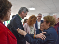 José Miñones realiza a súa primeira visita como ministro de Sanidade ao Concello de Ames