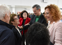 José Miñones realiza a súa primeira visita como ministro de Sanidade ao Concello de Ames