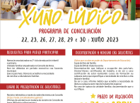 Cartaz do programa Xuño lúdico