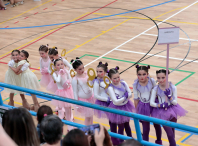 Preto de 170 patinadoras e patinadores participaron no XII Encontro de patinaxe artística das escolas deportivas