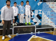 A escola de kárate Dokkodo logra cinco medallas na cuarta xornada da liga galega