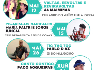 Cartaz das actividades do "Modo galego, actívao!"