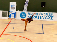 Hugo Bercero durante o seu exercicio