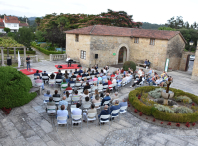 O Concello de Ames rendeulle homenaxe á Coral polifónica de Bugallido