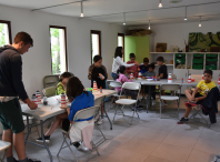 50 nenos e nenas participan no campamento urbano da Aula da Natureza