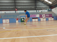 Imaxe do campus de verán "Santi Valladares" organizado polo FC Meigas e a EFS Trasgos