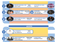 Cartaz do programa Seráns de Ames 2023