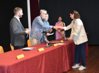 Imaxe do acto de entrega dos diplomas