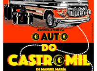 Cartaz da obra O auto do Castromil