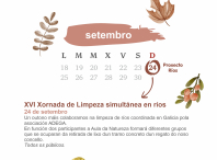 Imaxe da programación de outono da Aula da Natureza