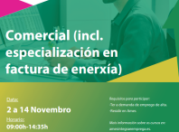 Cartaz curso comercial