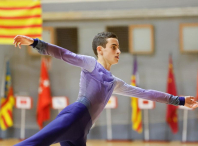Jorge Sanmartín, do club amesán Sarela, participará na Copa de Europa de patinaxe artística