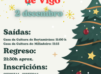 Cartel da visita a Vigo