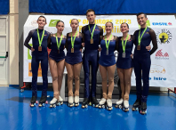 O amesán Jorge Sanmartín Villanueva acada o bronce na Copa de Europa de patinaxe artístico