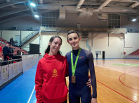 O amesán Jorge Sanmartín Villanueva acada o bronce na Copa de Europa de patinaxe artístico