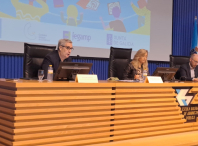 Imaxe do acto de inauguración das V Xornadas Formativas de Cidades Amigas da Infancia en Galicia