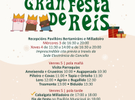 Xa está todo listo para que os Reis Magos de Oriente percorrán o Concello de Ames