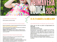 Cartaz Primavera Lúdica 2024