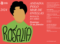 O Concello de Ames presenta a programación do Día de Rosalía 2024, no que se conmemora a figura da escritora