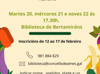Contacontos en febreiro na biblioteca de Bertamiráns