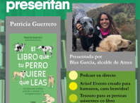 Patricia Guerrero presenta a súa última obra “El libro que tu perro quiere que leas” dentro do programa Encontros Literarios
