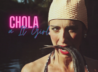 Cartaz da obra "Chola a it girl"