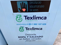 Amplíase o número de contedores para facilitar as doazóns ao roupeiro municipal