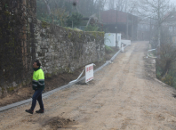 Execútanse as obras de pavimentación das estradas de A Garea e Sandar por 240.000 euros