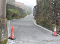 Execútanse as obras de pavimentación das estradas de A Garea e Sandar por 240.000 euros