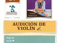 A EMMA organiza unha audición de violín para este mércores 17 de abril