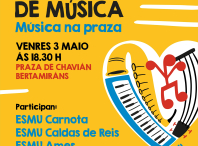 A EMMA celebrará o vindeiro 3 de maio o III Encontro de Escola Municipais de Música