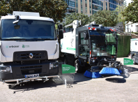 Preséntanse os novos vehículos de Urbaser para o servizo municipal de limpeza viaria