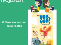 Cartaz da presentación do libro "Voa Voa"