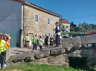 Máis de medio centenar de persoas participaron na andaina polo Mar de Ovellas organizada a pasada fin de semana