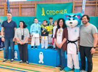 A escola de karate Dokkodo logra seis medallas na terceira xornada da Liga galega de karate