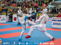 Raúl Rodríguez, deportista da escola Dokkodo, participa na Liga Mundial de Karate
