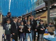 O club Ames Xadrez consegue tres medallas no torneo provincial por equipos infantís