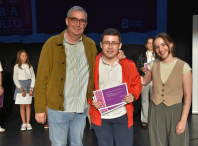 A Casa da Cultura do Milladoiro acolleu o acto de entrega de premios do XXI Certame Literario Concello de Ames