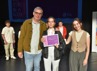 A Casa da Cultura do Milladoiro acolleu o acto de entrega de premios do XXI Certame Literario Concello de Ames