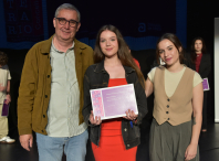 A Casa da Cultura do Milladoiro acolleu o acto de entrega de premios do XXI Certame Literario Concello de Ames