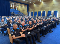 Seis axentes da Policía Local de Ames condecorados polos seus 25 anos de servizo no corpo