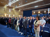 Seis axentes da Policía Local de Ames condecorados polos seus 25 anos de servizo no corpo