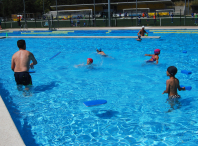 Imaxe de arquivo da piscina de Bertamiráns Imaxe de arquivo da piscina de Bertamiráns