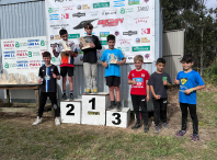 O amesán Alex García imponse na categoría elite do Gran premio Concello de Ames de supercross 2024